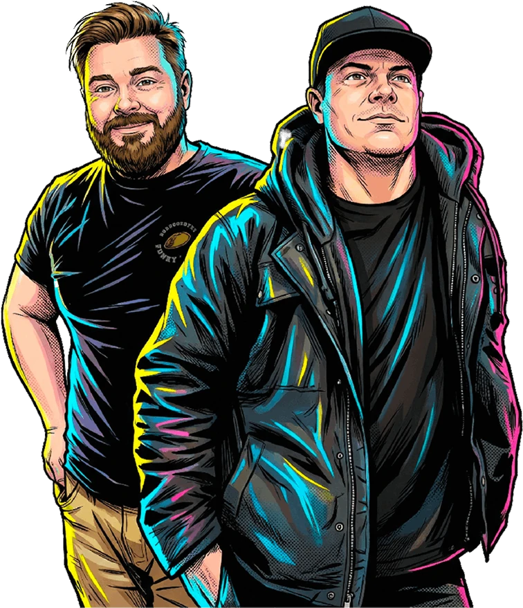 Kim and Dino